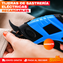 Tijera Eléctrica Doble Recargable