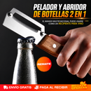 Set X5 Pelador Multi Funcional De Frutas Y Verduras Acero Inoxidable