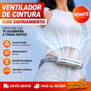 VENTILADOR PORTÁTIL DE CINTURA CON ENFRIAMIENTO – El aire se va contigo y las manos quedan libres