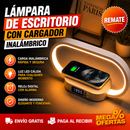 LÁMPARA LED DE MESA CON CARGA 10W – Alumbra y carga el celular con un solo cable