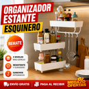 ORGANIZADOR ESTANTE ESQUINERO – La esquina del mesón deja de ser tierra de nadie