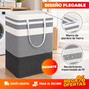 PROMO X2 CESTO DE LAVANDERÍA PARA ROPA PLEGABLE