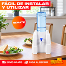 Base dispensador para botellón de agua con grifo