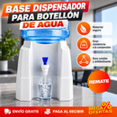Base dispensador para botellón de agua con grifo