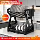 ESCURRIDOR DE PLATOS DE 2 NIVELES