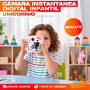 CÁMARA INSTANTÁNEA DIGITAL INFANTIL UNICORNIO