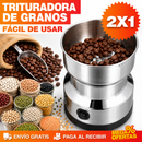 2 Trituradoras Multifuncionales Eléctricas para el Hogar – Muele Café, Granos y Especias en Segundos · 2x1