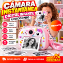 CÁMARA INSTANTÁNEA DIGITAL INFANTIL UNICORNIO