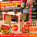 SET X4 Ángulos para carpintería – Esquinas a 90° sin que nadie te sostenga la tabla