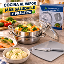 PROMO 2X1 OLLA VAPORERA 3 EN 1 – COCINA FÁCIL, RICO Y SALUDABLE