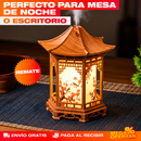 Humidificador y Luz Nocturna Diseño Asiático