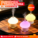 Humidificador con Luz Nocturna Diseño de Honguito