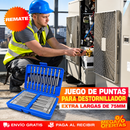 Kit X50 Puntas Destornillador Magnéticas
