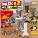 PROMO 2X1 MOLINO MANUAL PARA CARNE Y VERDURAS