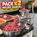 PROMO 2X1 MOLINO MANUAL PARA CARNE Y VERDURAS