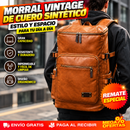 Morral Vintage de Cuero Sintético
