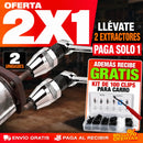2 Extractores de Tornillos + Kit de 100 Clips GRATIS – Saca el Tornillo Pasado Sin Dañar la Pieza · 2x1