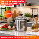 OLLA A PRESIÓN STAR HOME DE ALUMINIO DE 6 LITROS