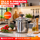 OLLA A PRESIÓN STAR HOME DE ALUMINIO DE 4 LITROS