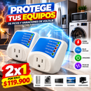 PROTECTOR DE VOLTAJE INTELIGENTE – PROTEGE TUS ELECTRODOMÉSTICOS DE PICOS DE ENERGÍA | PACK X2