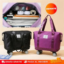 Bolsa de equipaje expandible con ruedas