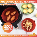 PROMO 2X1 SET DE 6 CANASTAS DE SILICONA PARA AIR FRYER