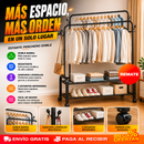 ESTANTE PERCHERO DOBLE