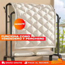 Estante perchero doble - funciona como tendedero y perchero