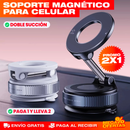 PROMO 2X1 Soporte Magnético para Teléfono con Succión