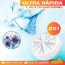 PROMO 2X1 MINI LAVADORA PORTÁTIL (ULTRA - RÁPIDA)