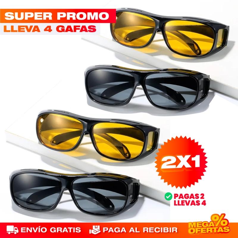 PROMO 2X1 GAFAS DE SOL POLARIZADAS PARA CONDUCCIÓN NOCTURNA