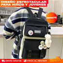 MALETA ESCOLAR UNISEX SET 4 EN 1