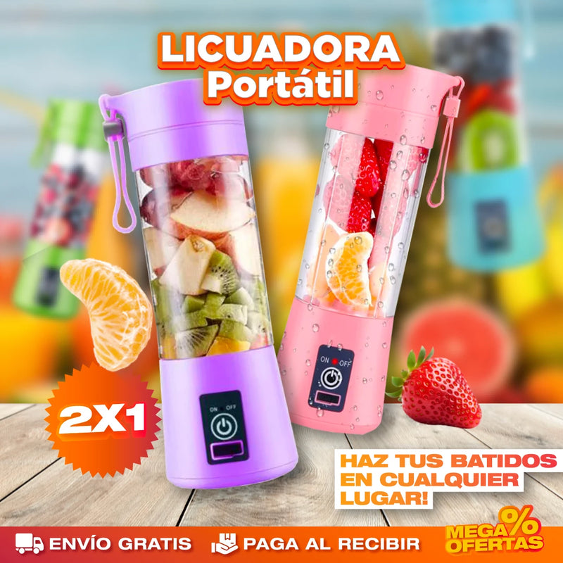 PROMO 2X1 LICUADORA PORTÁTIL