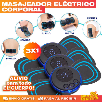 PROMO 3X1 MASAJEADOR ELECTRICO CORPORAL MEGA OFERTAS