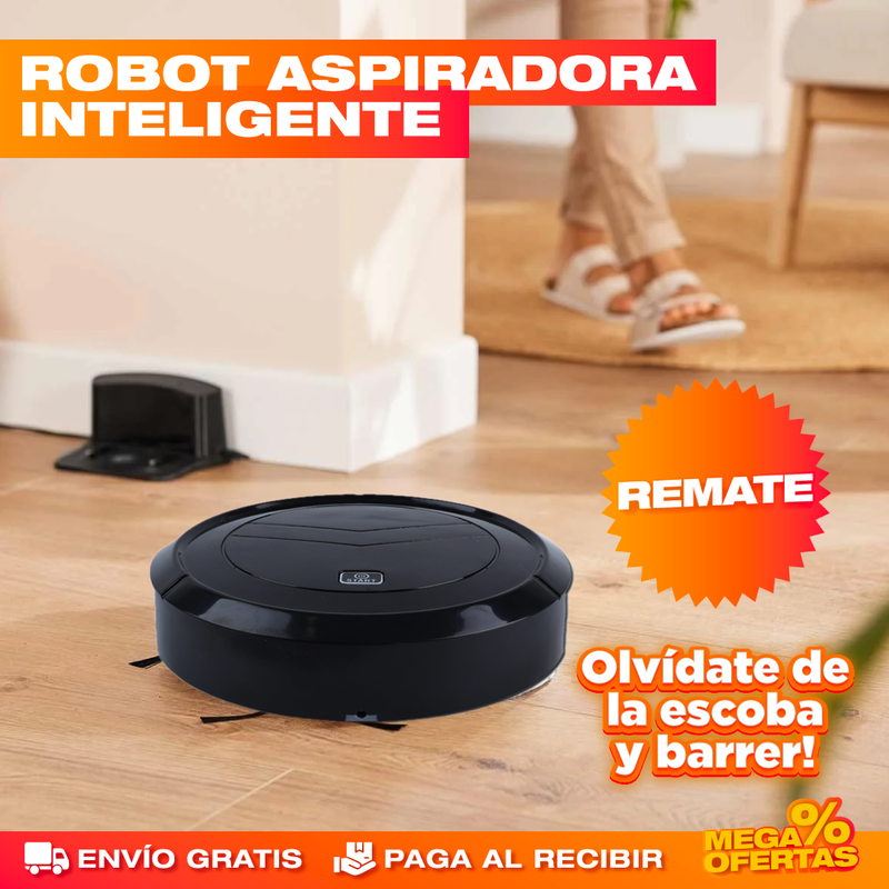 ROBOT ASPIRADORA INTELIGENTE (RECARGABLE USB)