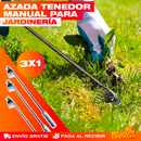 PROMO 3X1 AZADA TENEDOR, RASTRILLO PARA JARDINERÍA