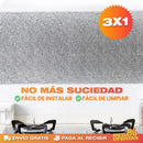Papel aluminio adhesivo cocina - no más suciedad