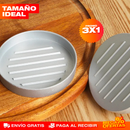 PROMO 3X1 Molde Manual para Hamburguesas