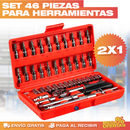 PROMO 2X1 SET DE 46 PIEZAS PARA HERRAMIENTAS ⚒️🔥